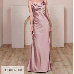 Revelry Bridesmaid dress in color “rose quartz”